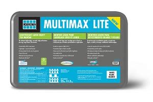Laticrete Multimax Lite White Thinset- 25 Lb. . Multimax lite thinset